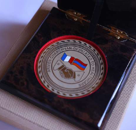 Dedicated to Healthcare medal